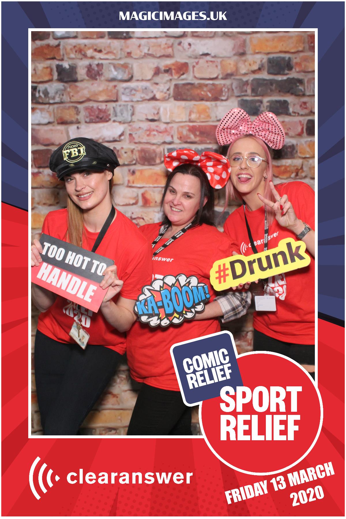 Clear Answer Sport Relief | View more photos from the event at gallery.magicimages.uk/u/MagicImages/Clear-Answer-Sport-Relief